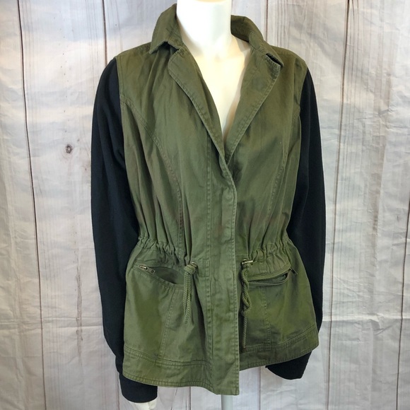 torrid Jackets & Blazers - Torrid Army Green Moto Jacket Sz 0